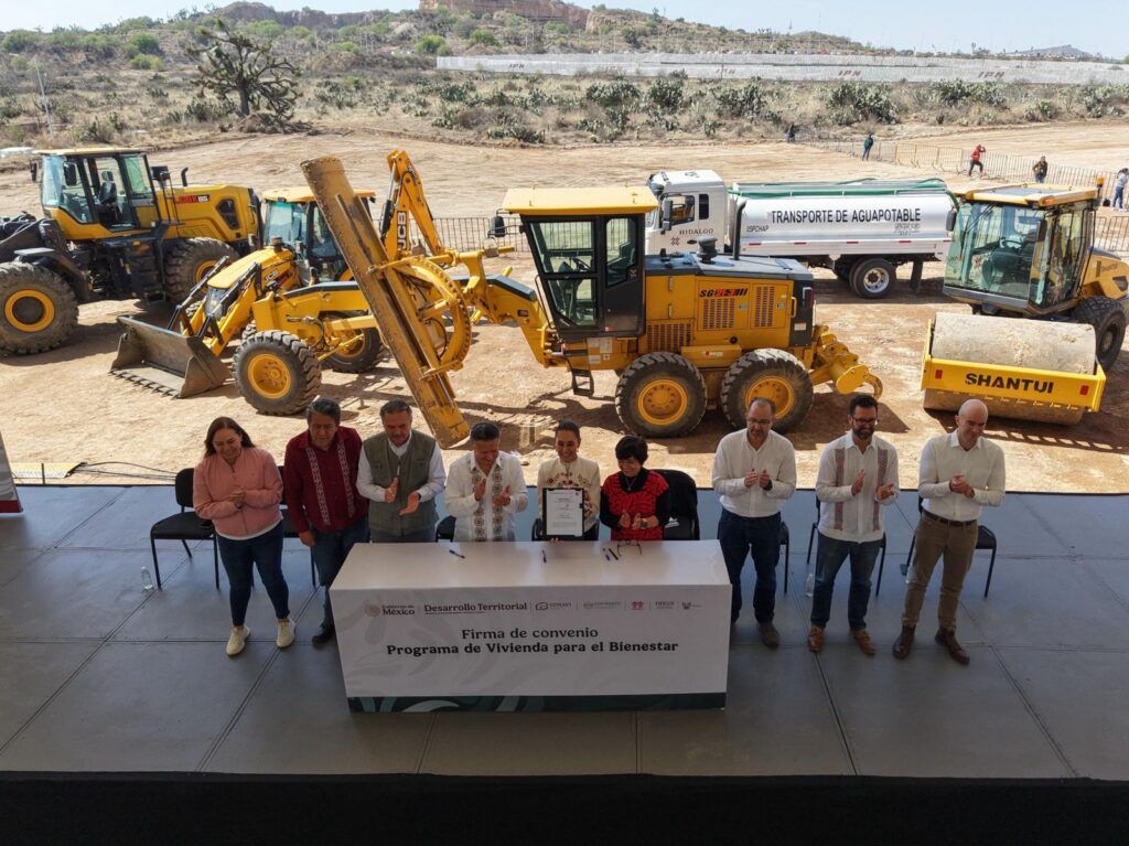 Arrancan Sedatu, Conavi e Infonavit construcción de más de 31 mil viviendas en Hidalgo 2