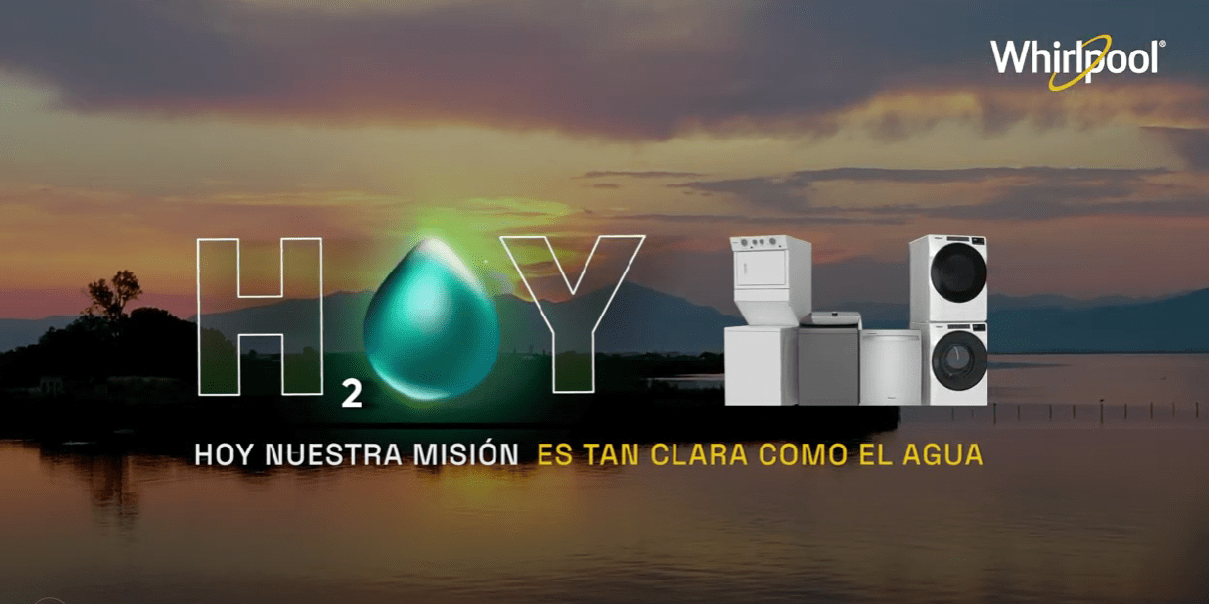 Misión H2OY Whirlpool impulsa el ahorro de agua con lavadoras