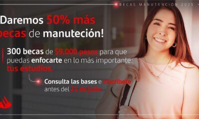Incrementan número de becas de manutención