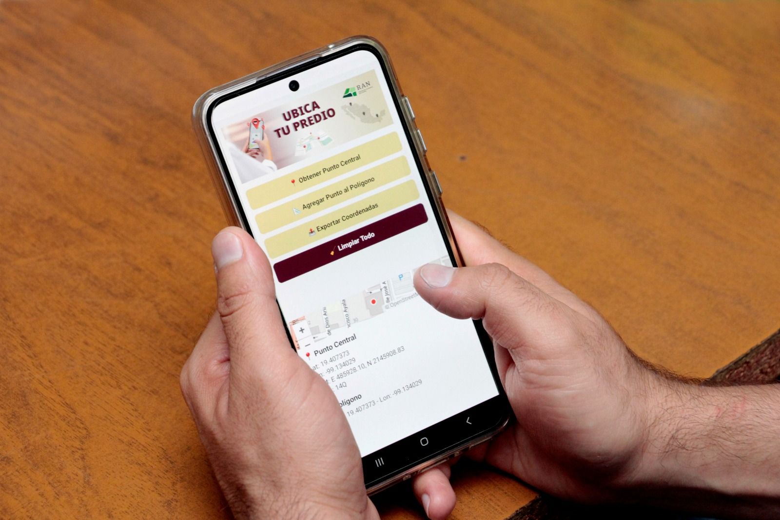 RAN digitaliza georreferenciación de terrenos
