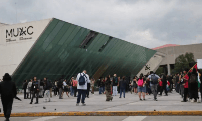 Condena presidencia destrozos en segunda marcha contra gentrificación