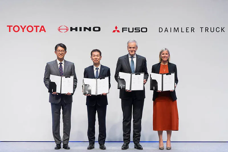 Daimler Truck y Toyota anuncian alianza histórica en movilidad