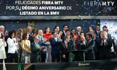 Fibra Mty celebra 10 años de crecimiento con liderazgo sustentable
