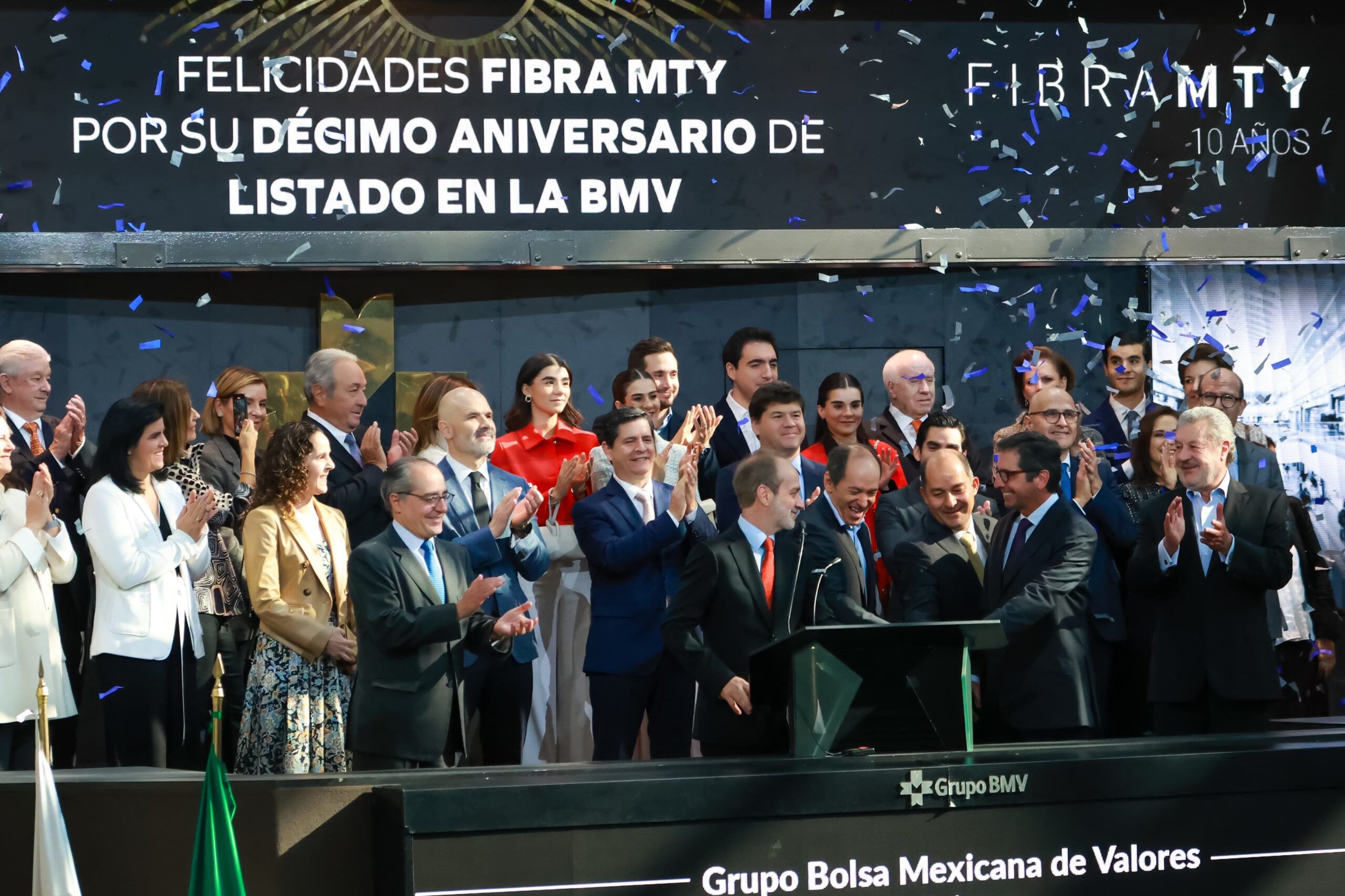 Fibra Mty celebra 10 años de crecimiento con liderazgo sustentable