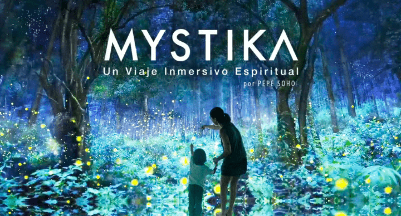la Noche Ancestral de Mystika Inmersivo en CDMX