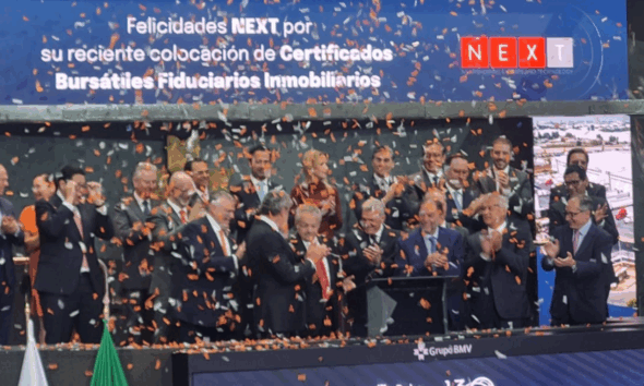 Fibra NEXT debuta en la BMV con músculo industrial y visión global