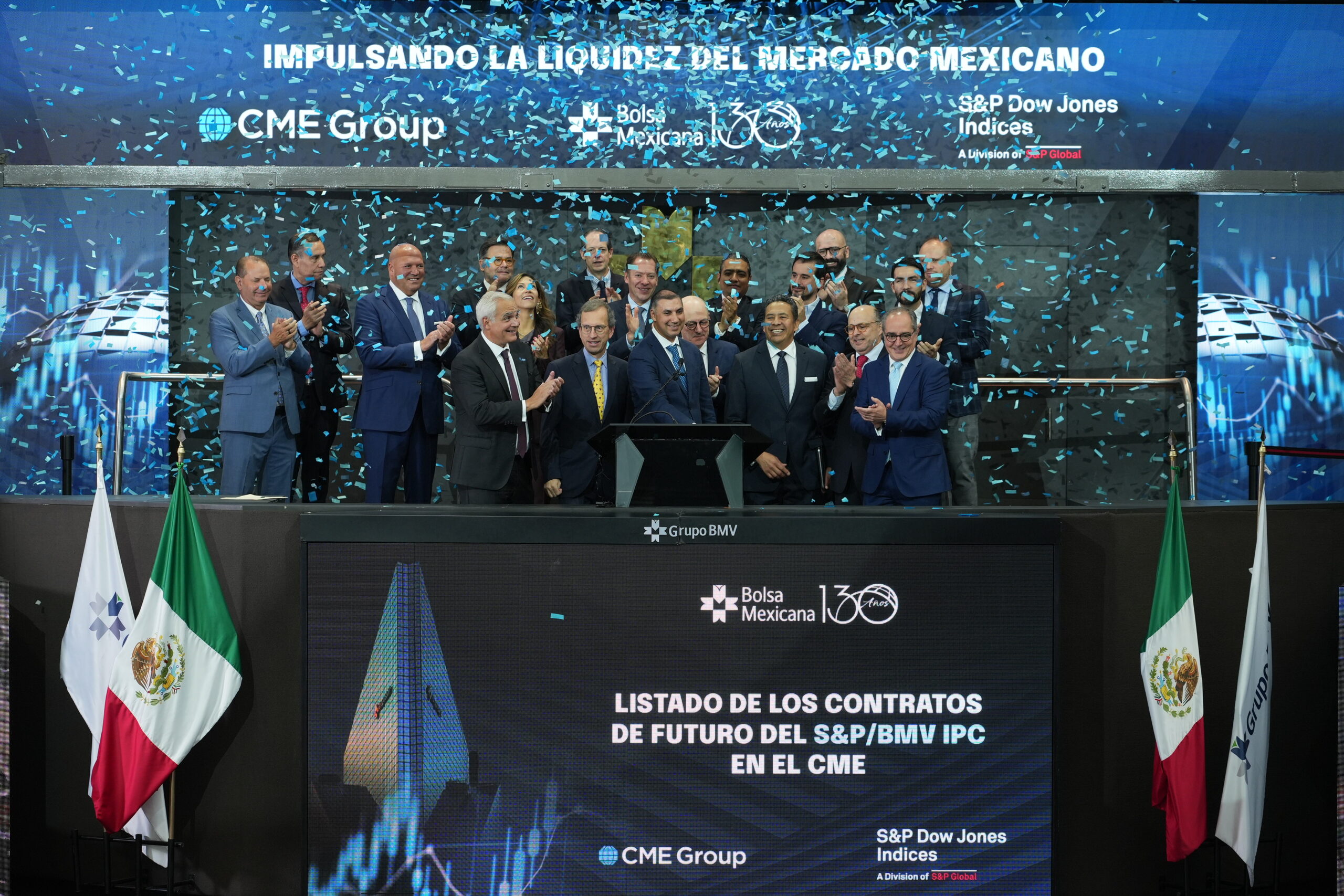 Futuro del S&P BMV IPC cotizan en CME