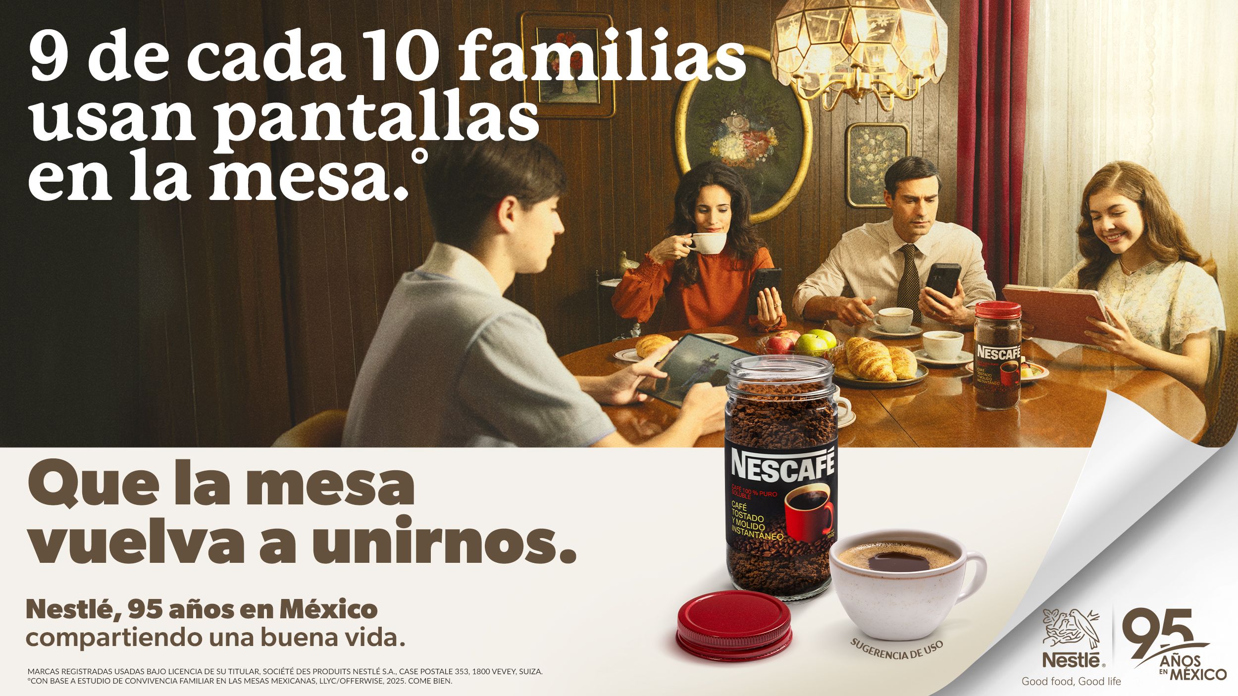 ¡Que la mesa vuelva a unirnos!