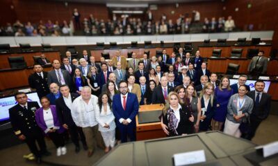 Agentes Aduanales hacen historia con encuentro en el Senado