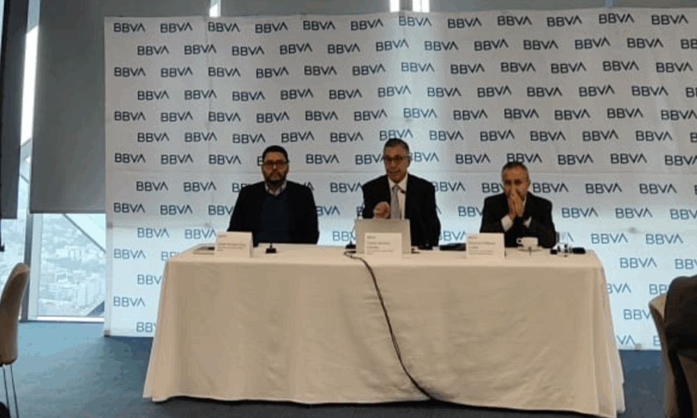 BBVA ajusta al alza el crecimiento de México
