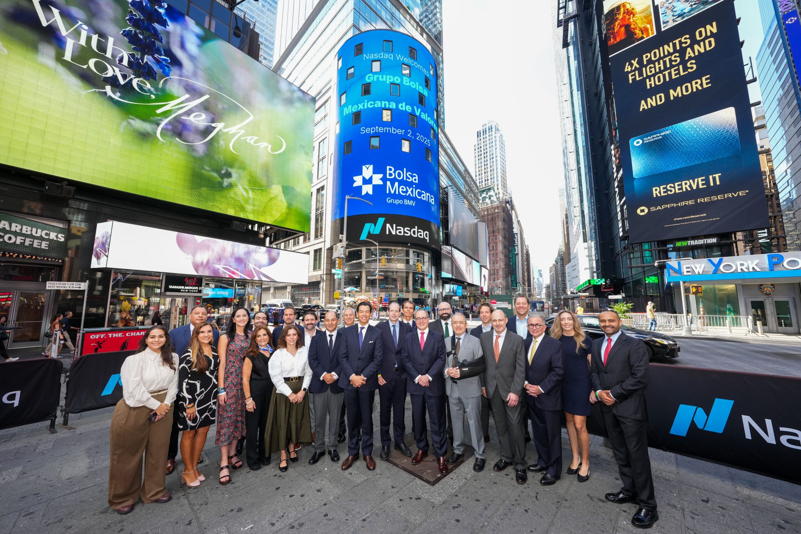 BMV ya está en el Nasdaq