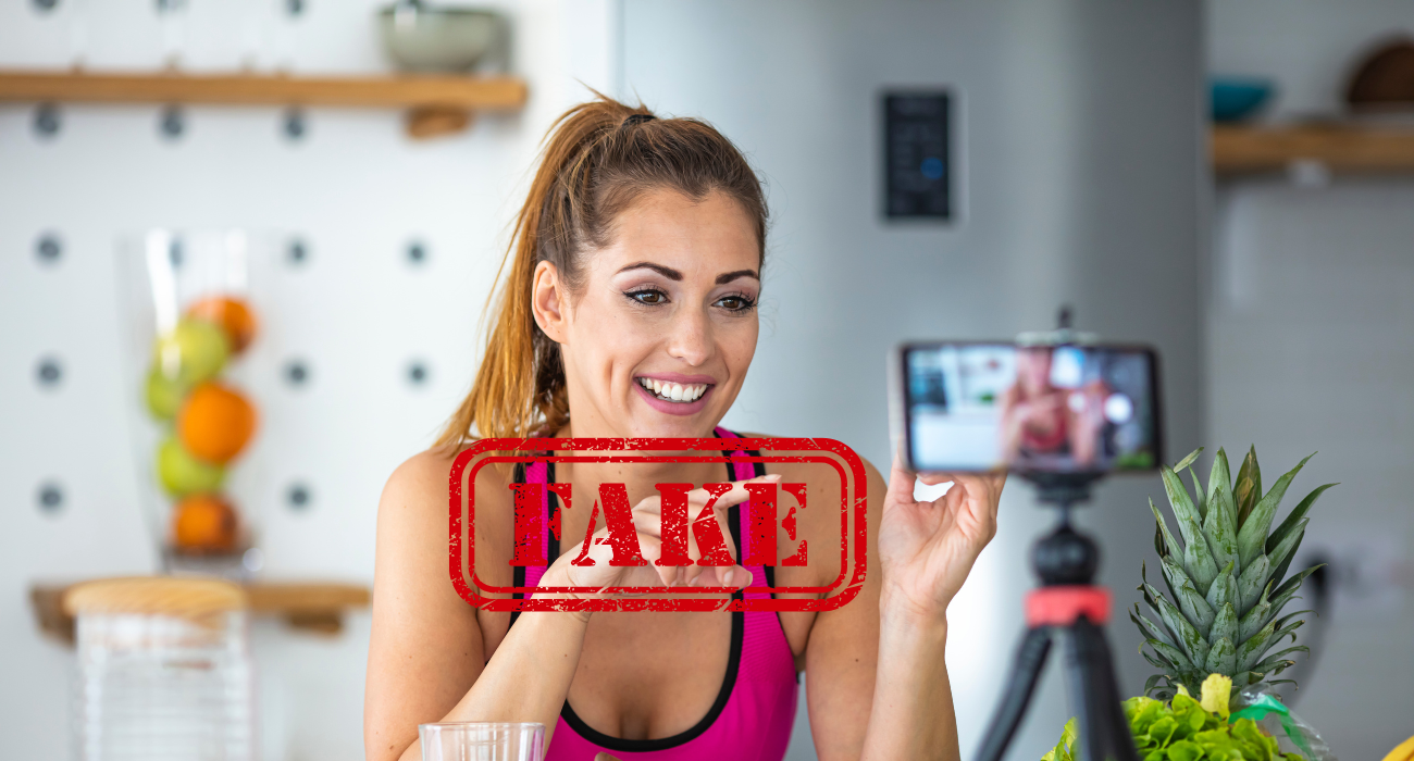 Reconozca a un fake finfluencers