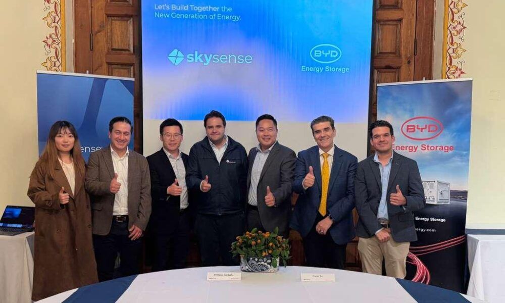 BYD y Skysense anuncian acuerdo estratégico para expandir soluciones