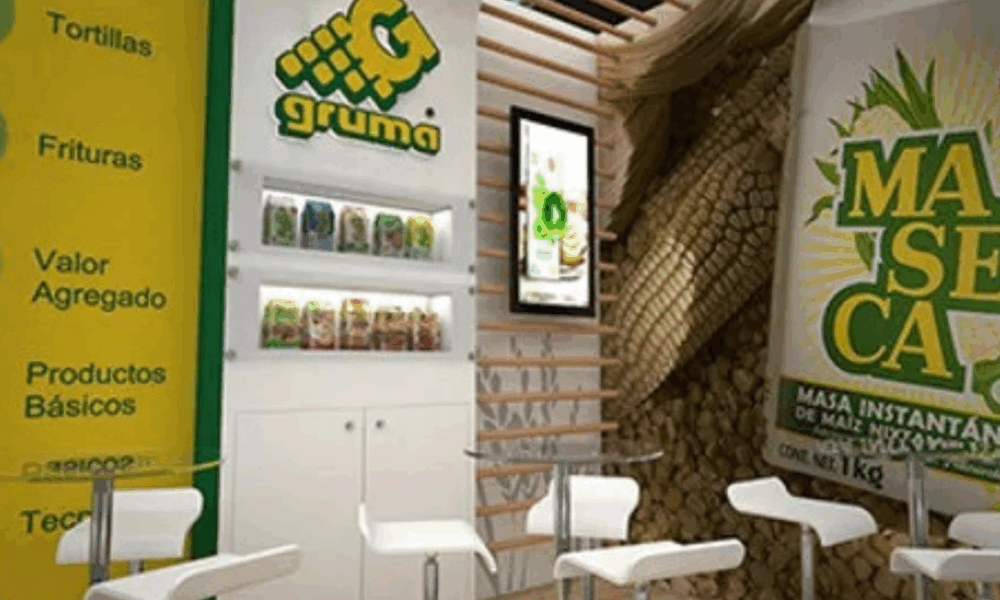 Gruma muestra crecimiento en utilidad neta y EBITDA