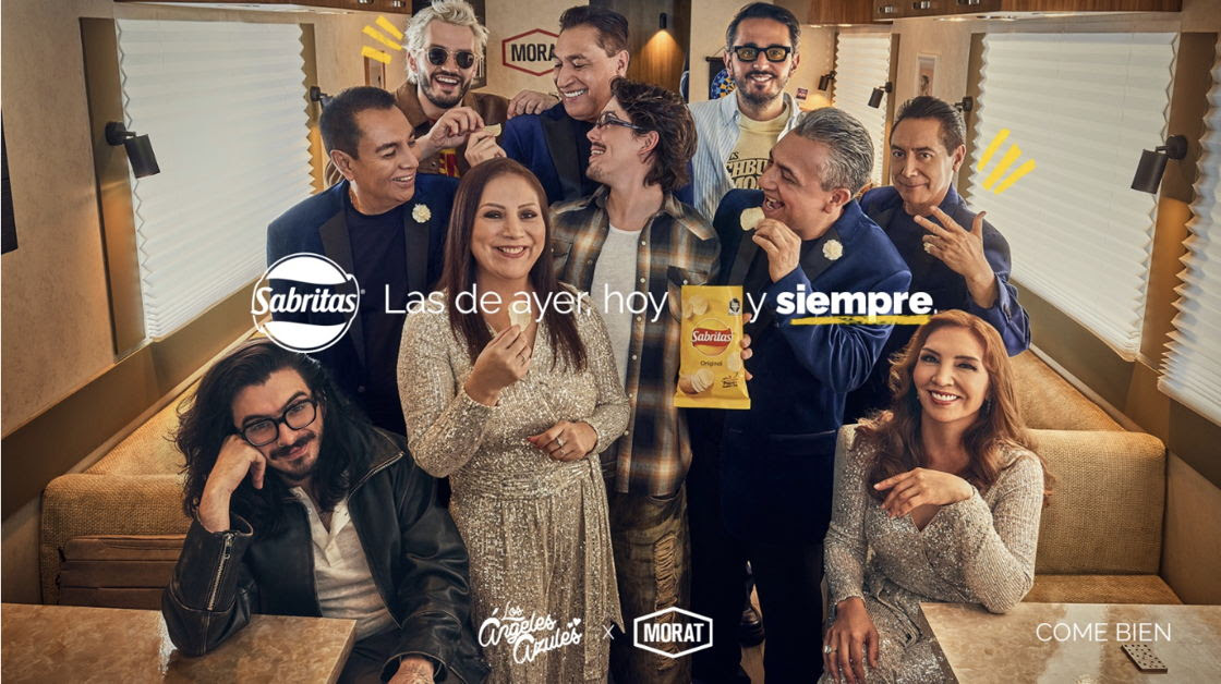Sabritas® celebra la música y el sabor con Los Ángeles Azules y Morat