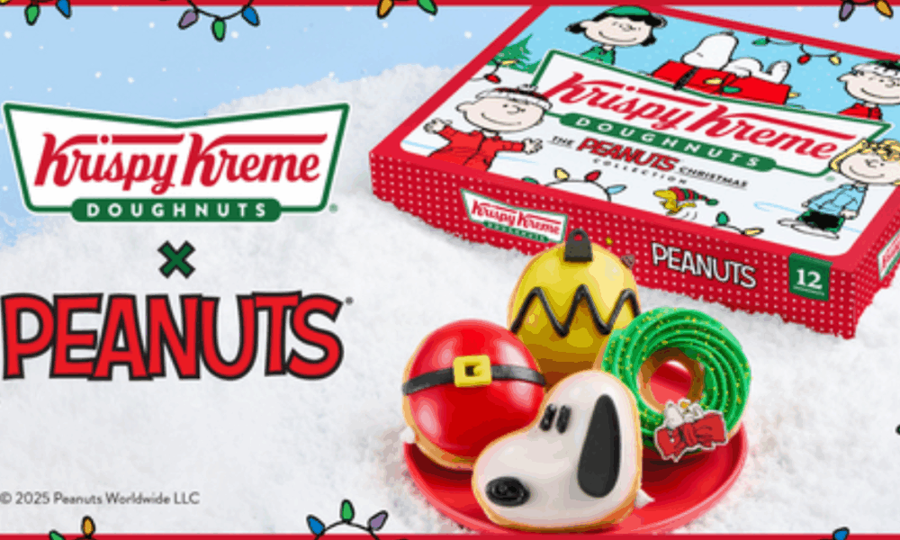 Encendido del árbol de Krispy Kreme y donas Snoopy fechas y detalles