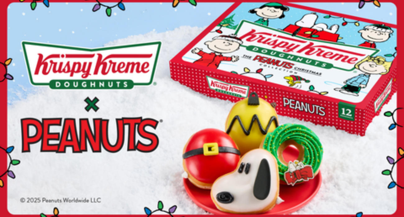 Encendido del árbol de Krispy Kreme y donas Snoopy fechas y detalles