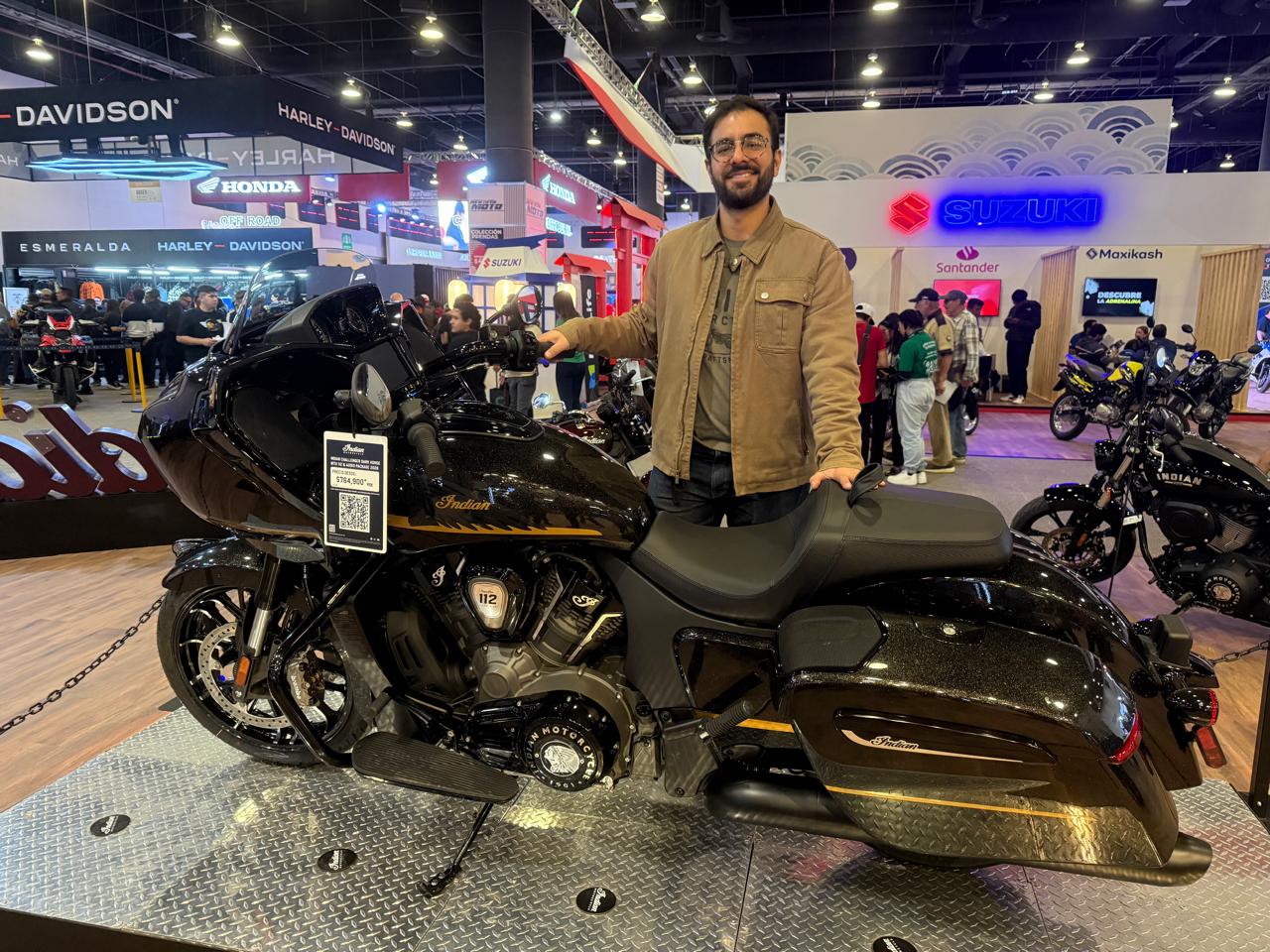 Indian mete el acelerador en Expo Moto