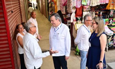 Reconstrucción del Tianguis turístico La Diana en Acapulco símbolo de resiliencia