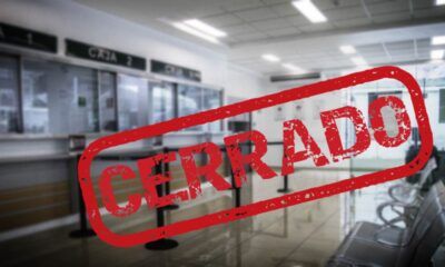 Sucursales bancarias no abren lunes 17 noviembre