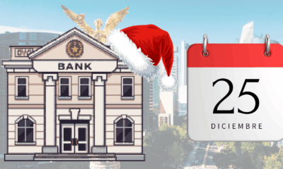 Bancos no abrirán sucursales el 25 de diciembre