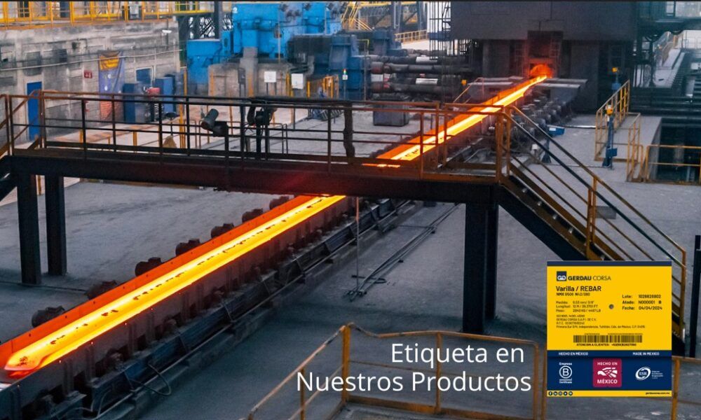 Gerdau Corsa impulsa la transformación industrial con acero certificado