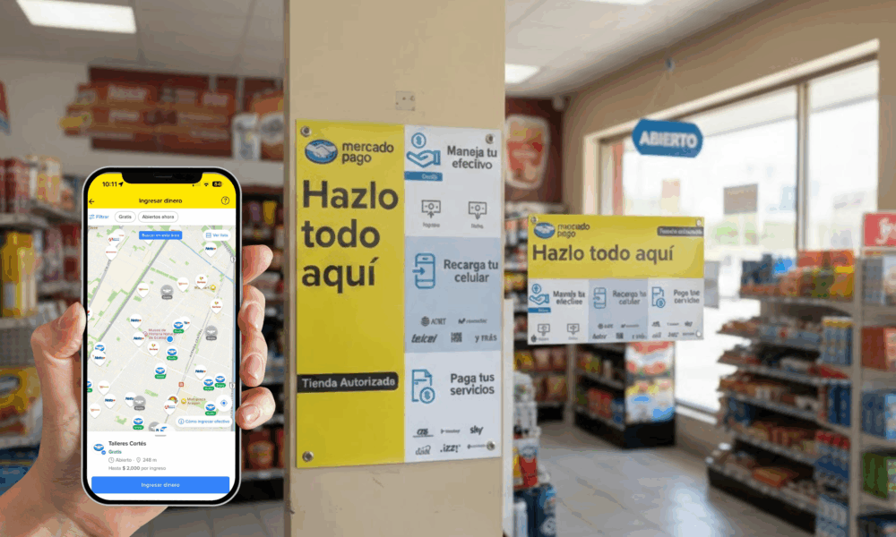 Mercado Pago duplica digitalización del efectivo en México