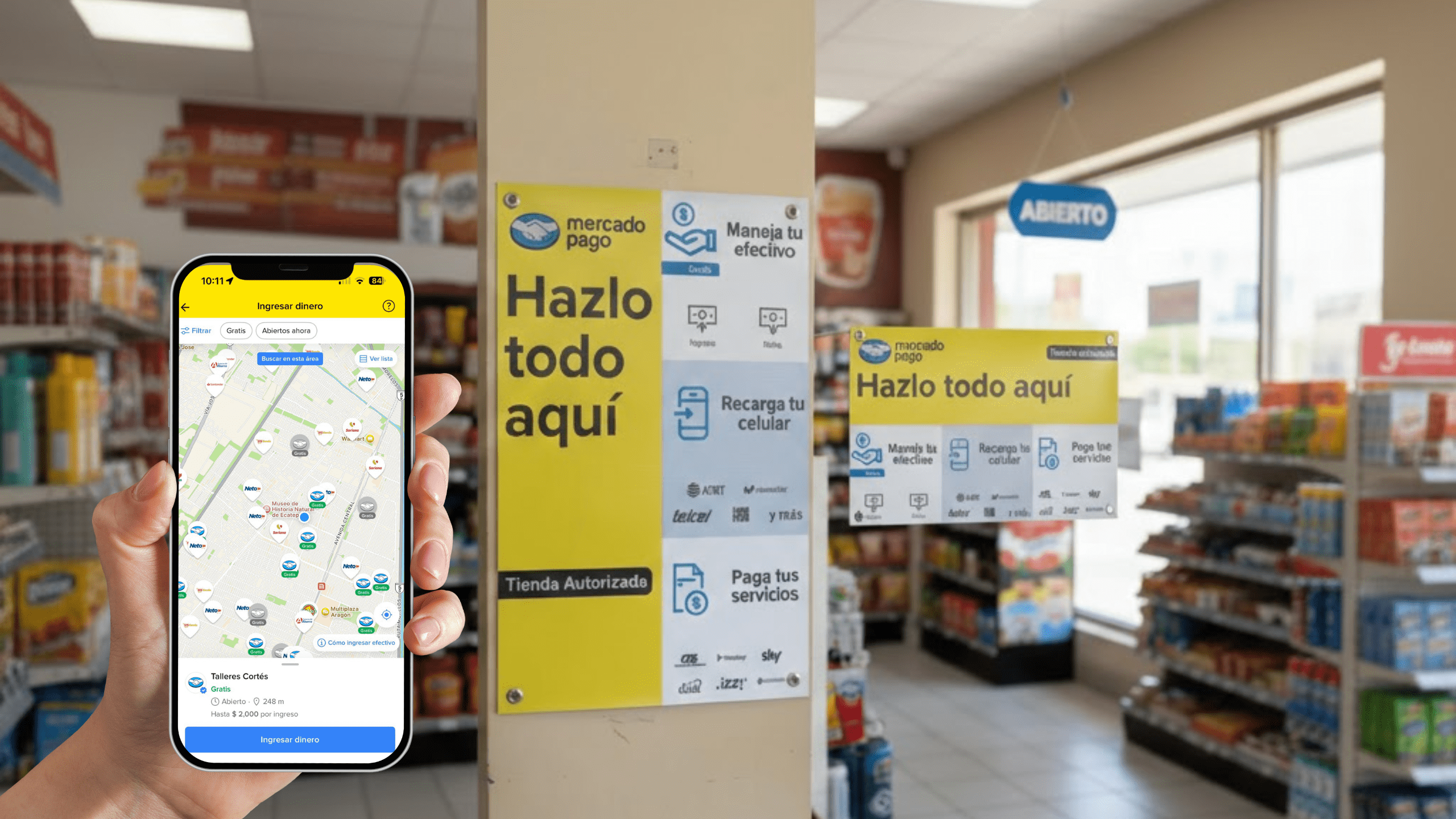 Mercado Pago duplica digitalización del efectivo en México
