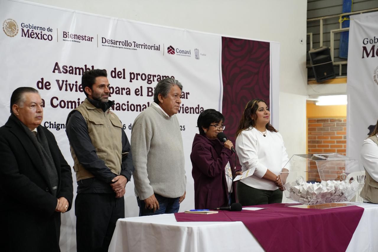 Sedatu y Conavi arrancan sorteos de vivienda para familias no derechohabientes