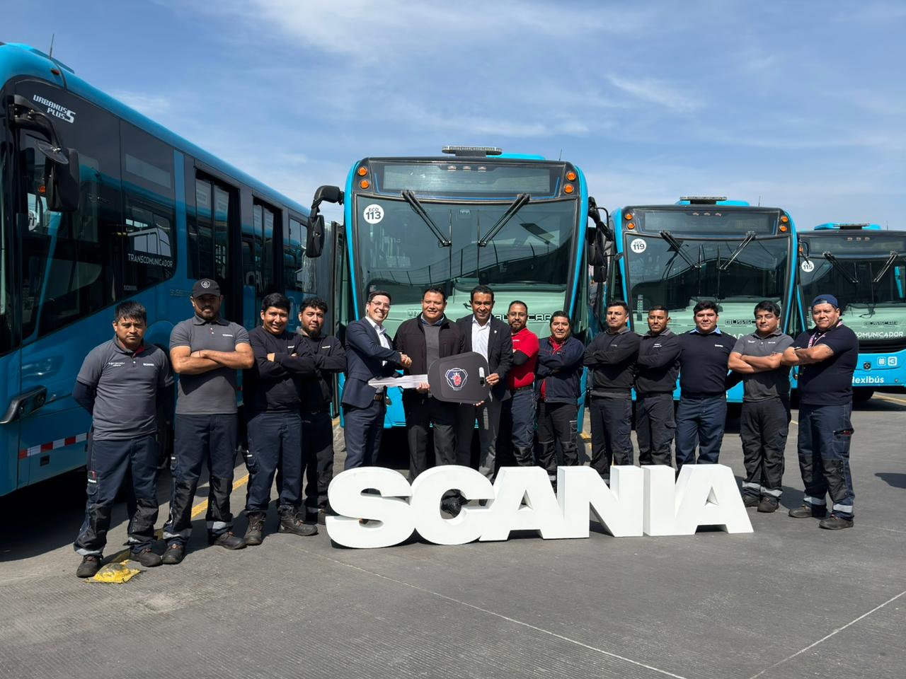 Línea 2 del Mexibús refuerza su operación con 30 nuevos autobuses Scania