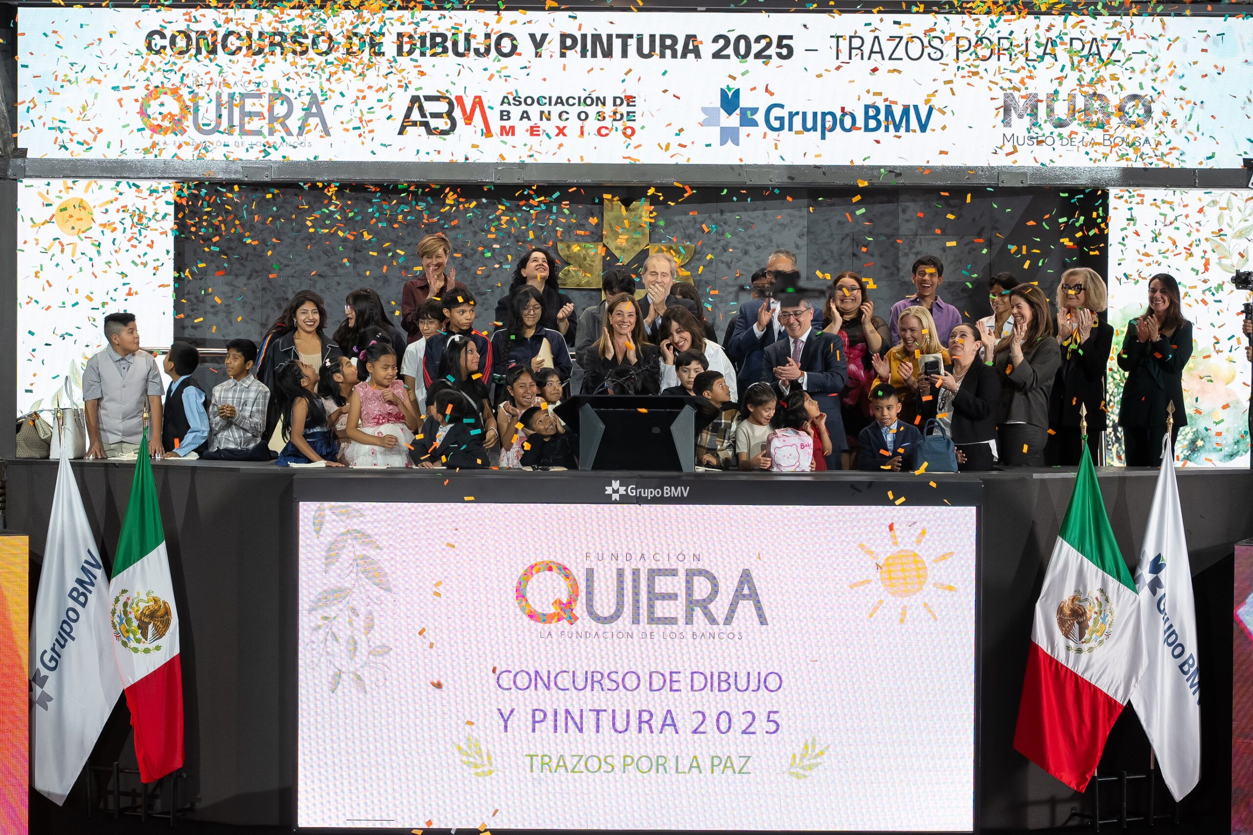 “Trazos por la paz” 2025 rompe récord con más de 1,000 obras