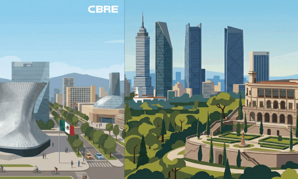 CBRE mercado inmobiliario en México mantiene solidez para 2026