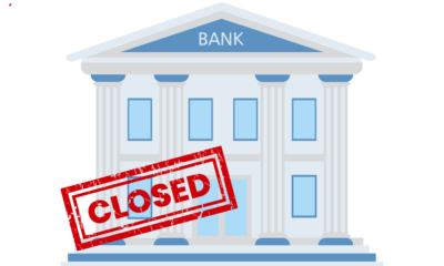 Por precaución cierran sucursales bancarias en algunos Estados de la República