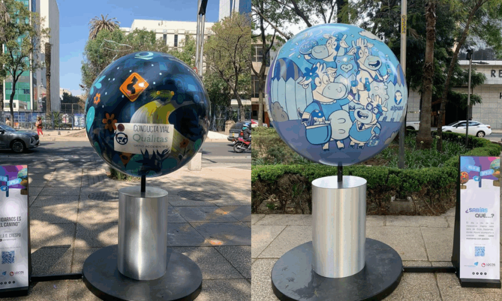 Ruta de las Empresas arte y aire libre para estrenar febrero en Reforma
