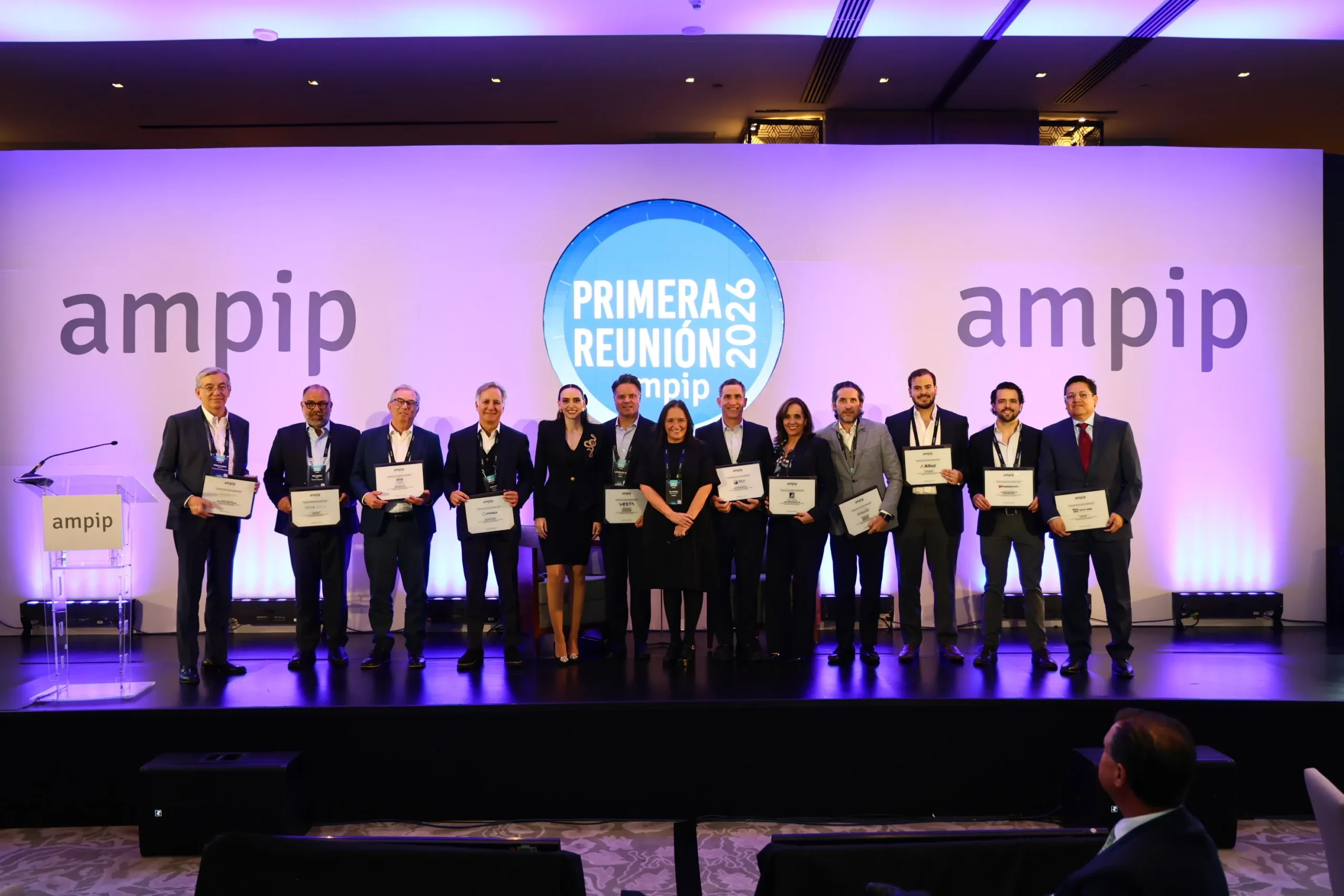 AMPIP entrega los primeros 20 parques industriales del Plan México
