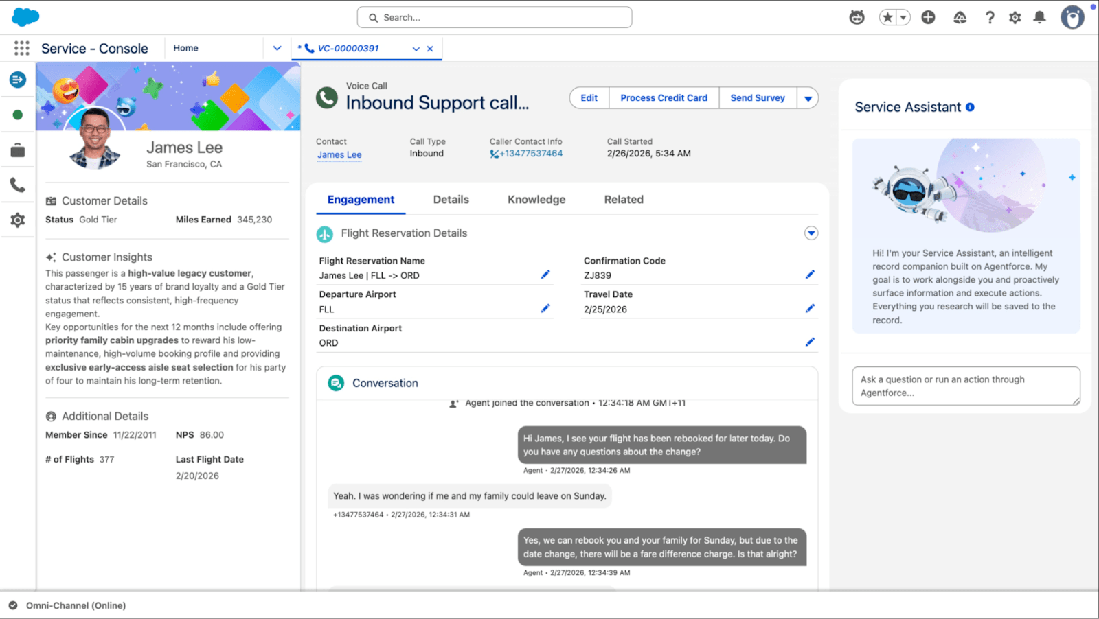 Salesforce lanza Agentforce Contact Center con IA
