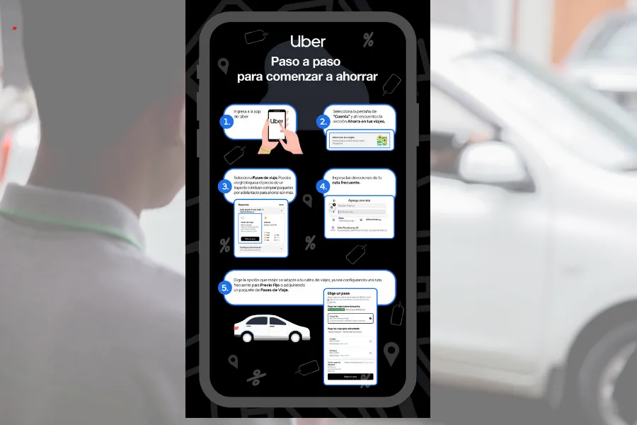 Uber permite congelar tarifas de viajes en México