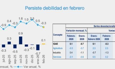 Existe una debilidad económica persistente