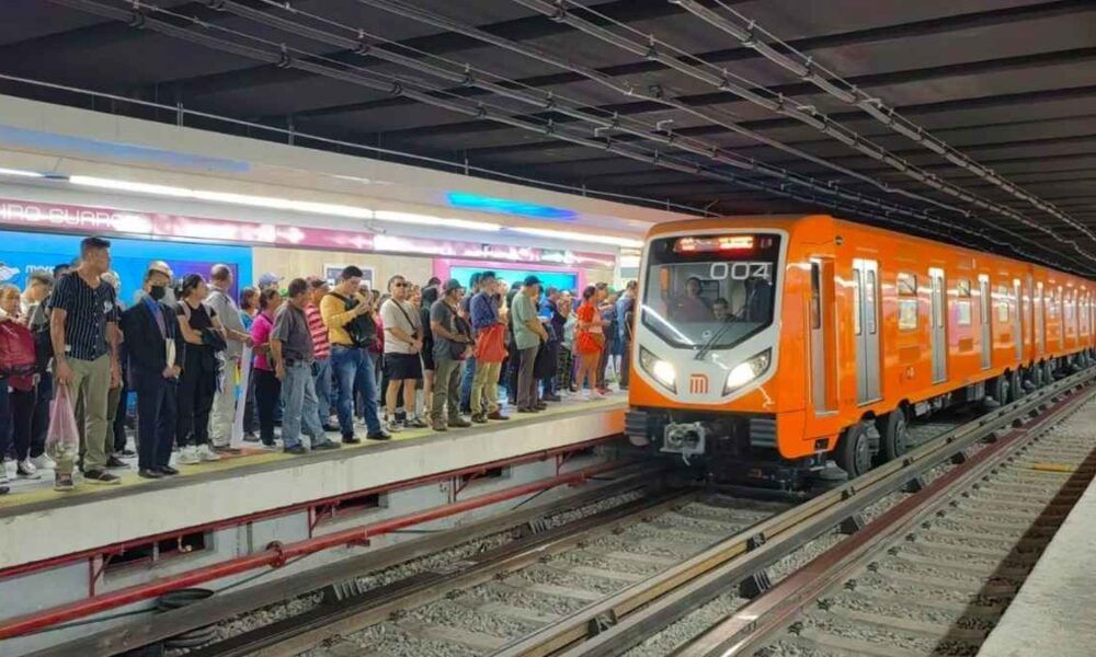 Trabajadores del metro realizan paro escalonado