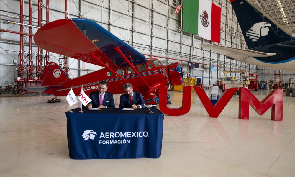 UVM y Aeroméxico lanzan Ingeniería Aeronáutica en México