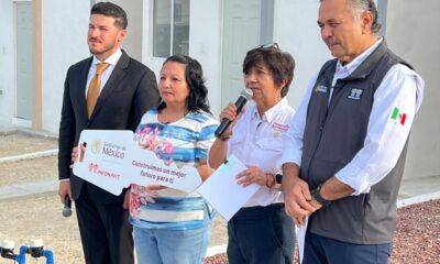 Infonavit entrega nuevas viviendas en Ciénega de Flores
