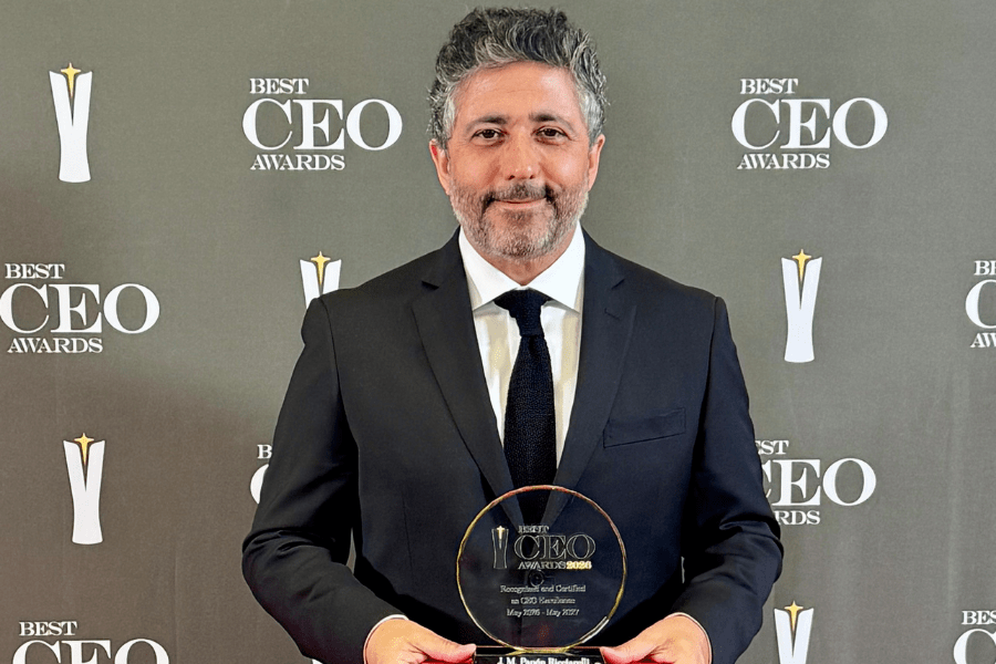 Papon Ricciarelli gana el Best CEO Award 2026 en Madrid