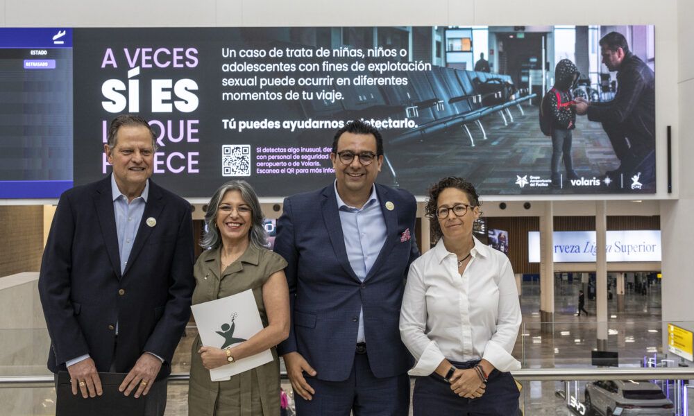 Volaris y GAP lanzan estrategia contra explotación infantil en viajes