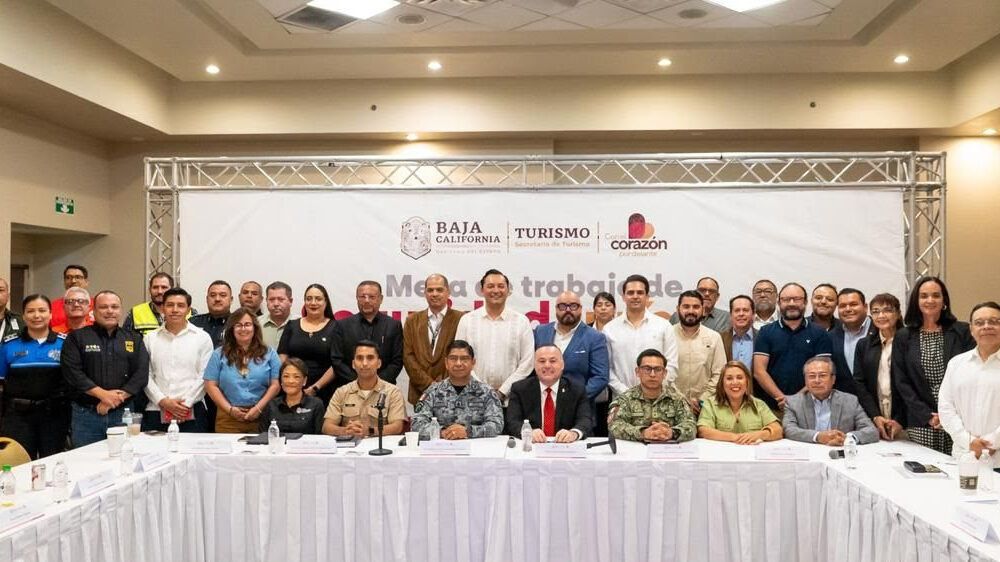 Autoridades refuerzan estrategia de seguridad turística en Baja California