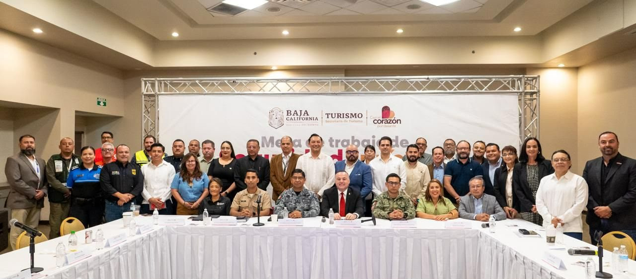 Autoridades refuerzan estrategia de seguridad turística en Baja California