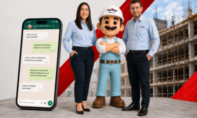Calidra lanza chatbot en WhatsApp para trabajadores de la construcción