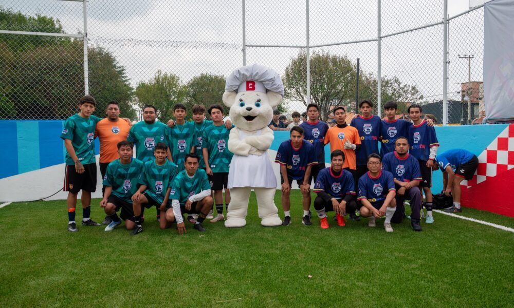 Grupo Bimbo rehabilita cancha e impulsa acciones ambientales en Toluca