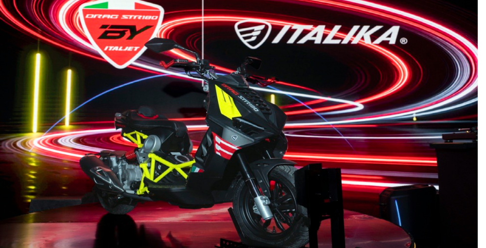ITALIKA lanza la Drag STR180, una motoneta de edición limitada en México
