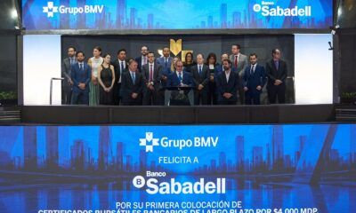 Oficializan con “campanazo” debut de Sabadell México en la BMV