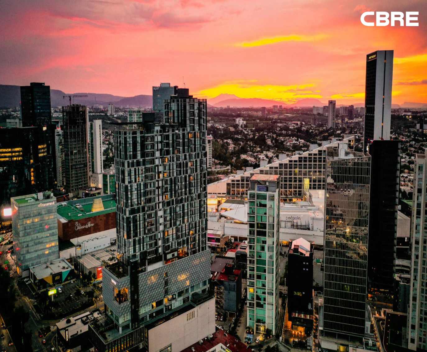 Vacancia de oficinas en Guadalajara cae a 8.1% CBRE